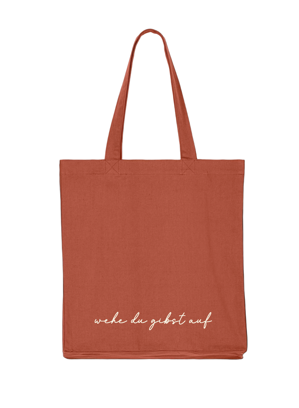 Wehe du gibst auf - Tote Bag