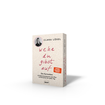 Wehe du gibst auf - Kartenset